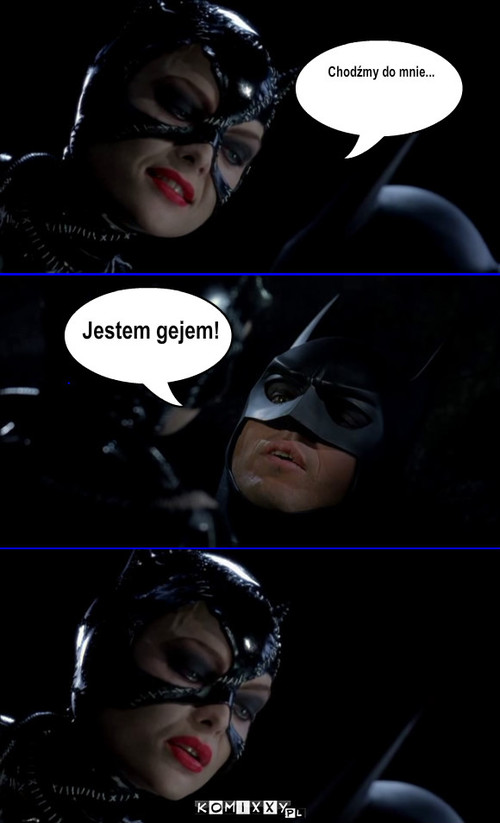 Batman – Chodźmy do mnie... Jestem gejem! 