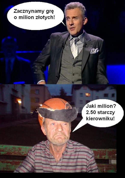 Żul w ''Milionerach'' –  