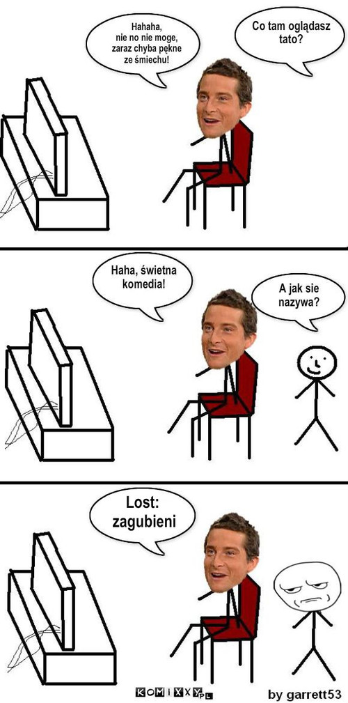 Co ogląda Grylls – Lost:
 zagubieni 