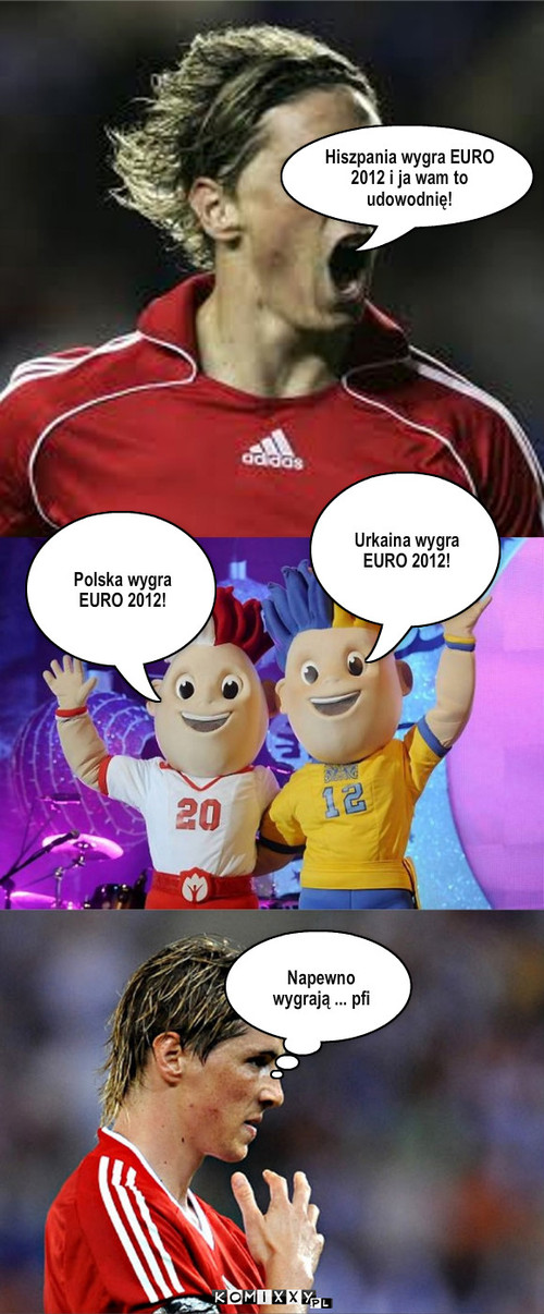 Euro 2012 – Hiszpania wygra EURO 2012 i ja wam to udowodnię! Urkaina wygra EURO 2012! Polska wygra EURO 2012! Napewno wygrają ... pfi 
