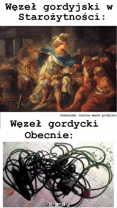 Węzeł gordyjski –  