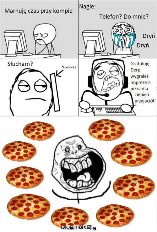 Pizza party –  