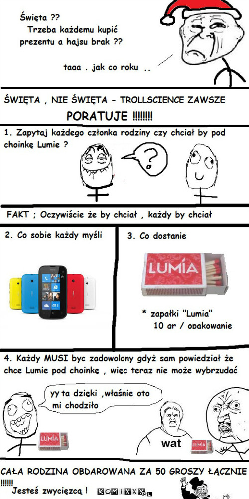 Lumia na święta  –  