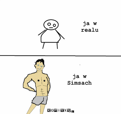 Simsy – ja w realu ja w Simsach 