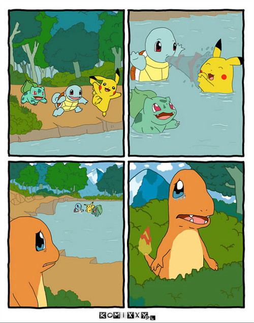 Biedny Charmander –  