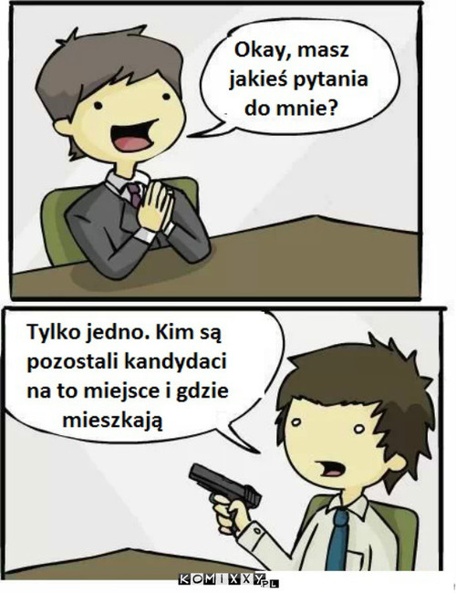 Rozmowa o pracę –  