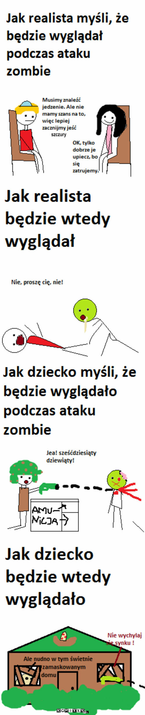 Atak zombie – szczury 