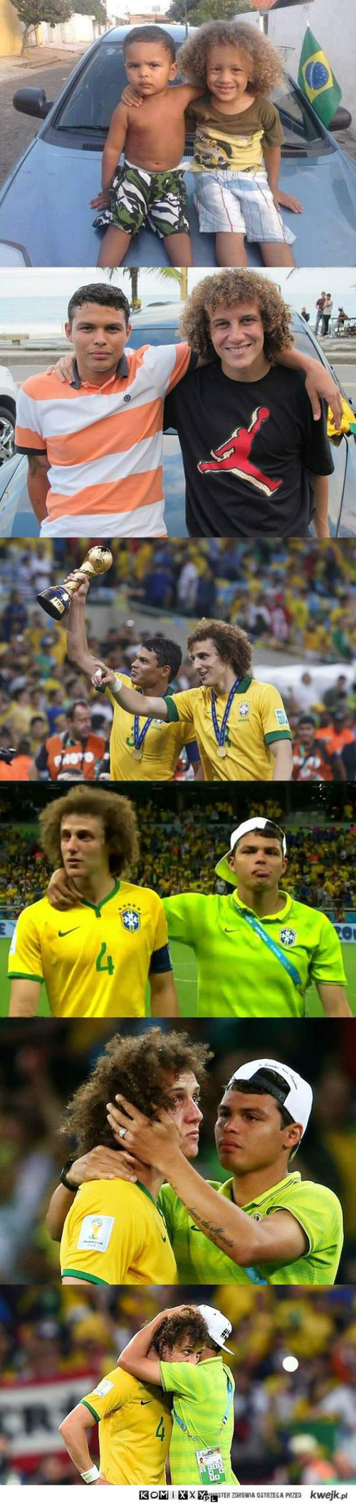 Najlepsi przyjaciele Thiago Silva i David Luiz –  