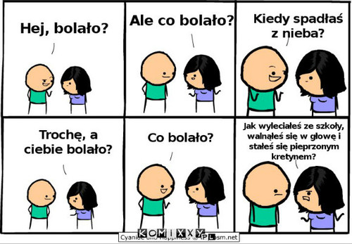 Bolało? –  