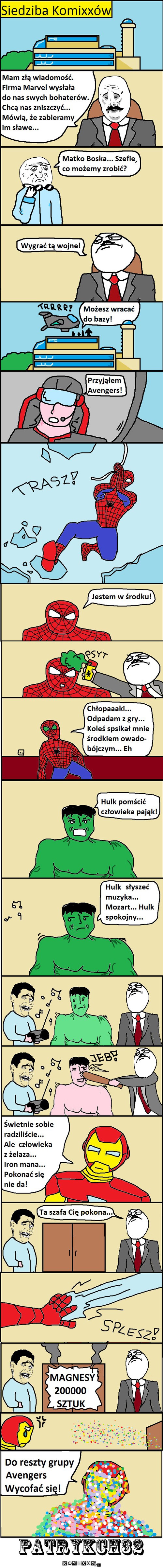 Komixxy kontra Marvel –  