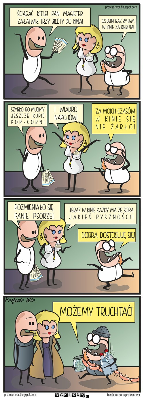 Pyszności w kinie –  