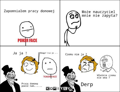 Derp i jego praca domowa –  