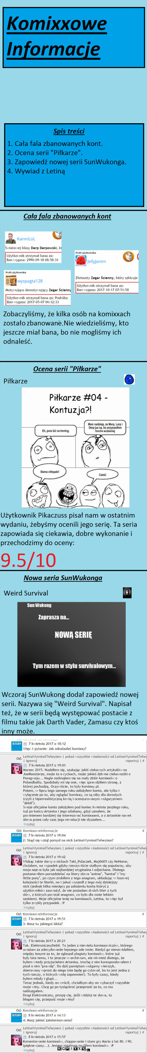 Komixxowe Informacje #7 –  