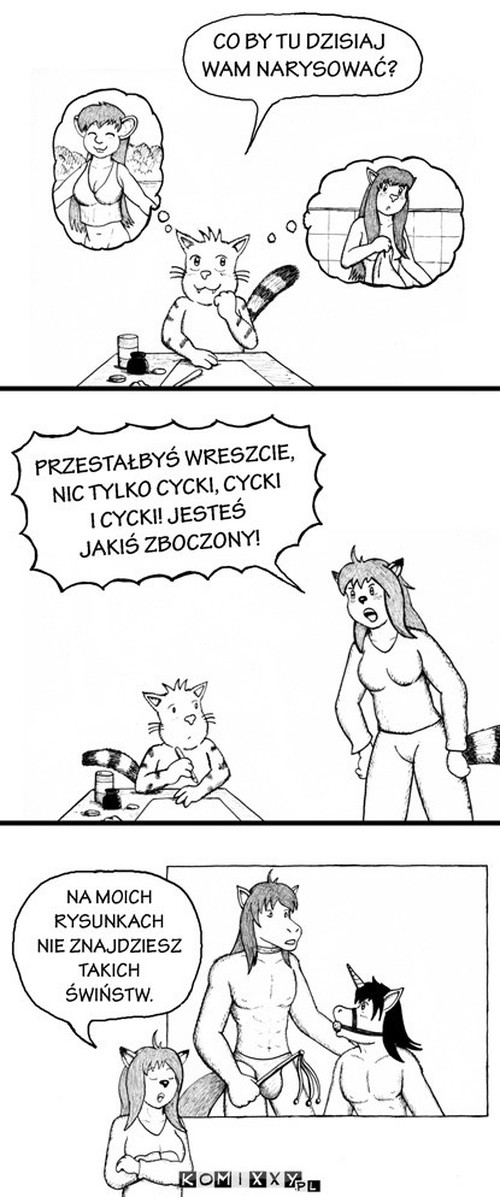 Przestań rysować cycki! –  