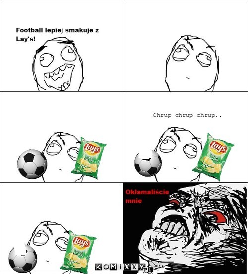 Football lepiej smakuje z Lay\'s! –  