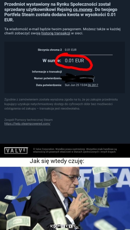 Zawsze jak ktoś coś kupił na Steam... –  