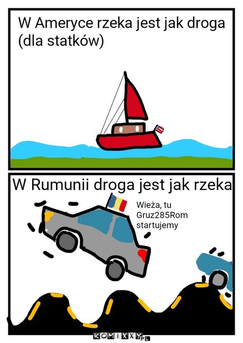 Droga rzeką, rzeka drogą –  