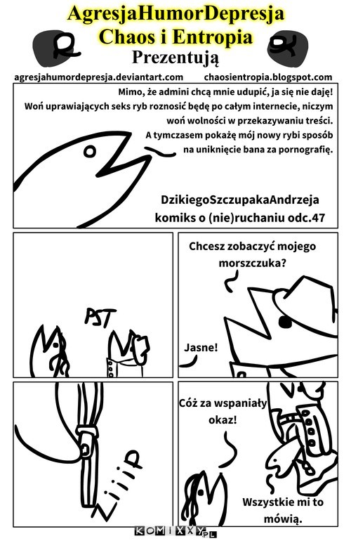 DzikiegoSzczupakaAndrzeja komiks o (nie)ruchaniu –  