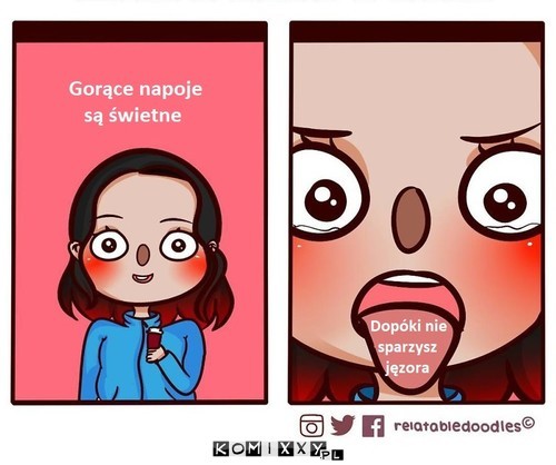 Gorący napój –  