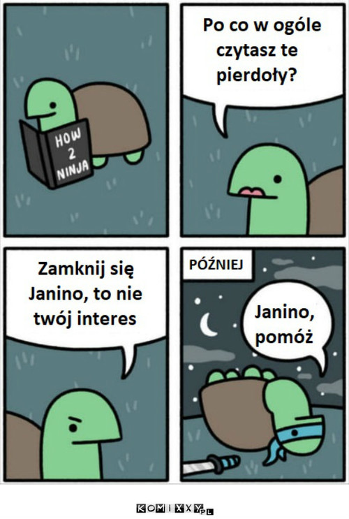 Janina jest mądrzejsza –  