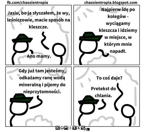 Sposób na kleszcze –  