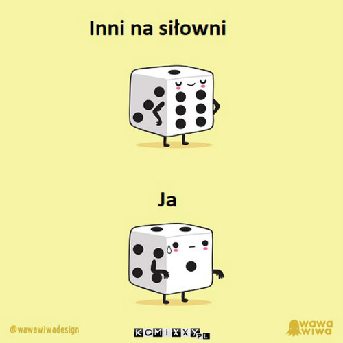 Ja na siłowni –  