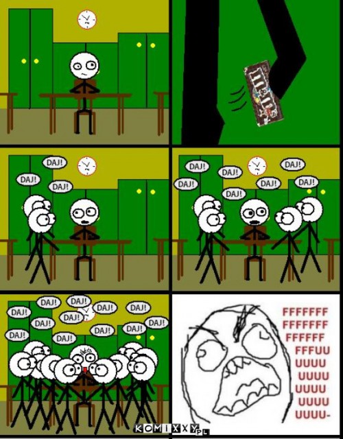 FFFFFUUUUUU m&m's –  