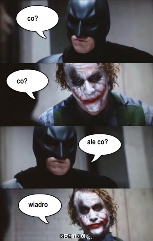 Batman i Joker – co? co? ale co? wiadro 