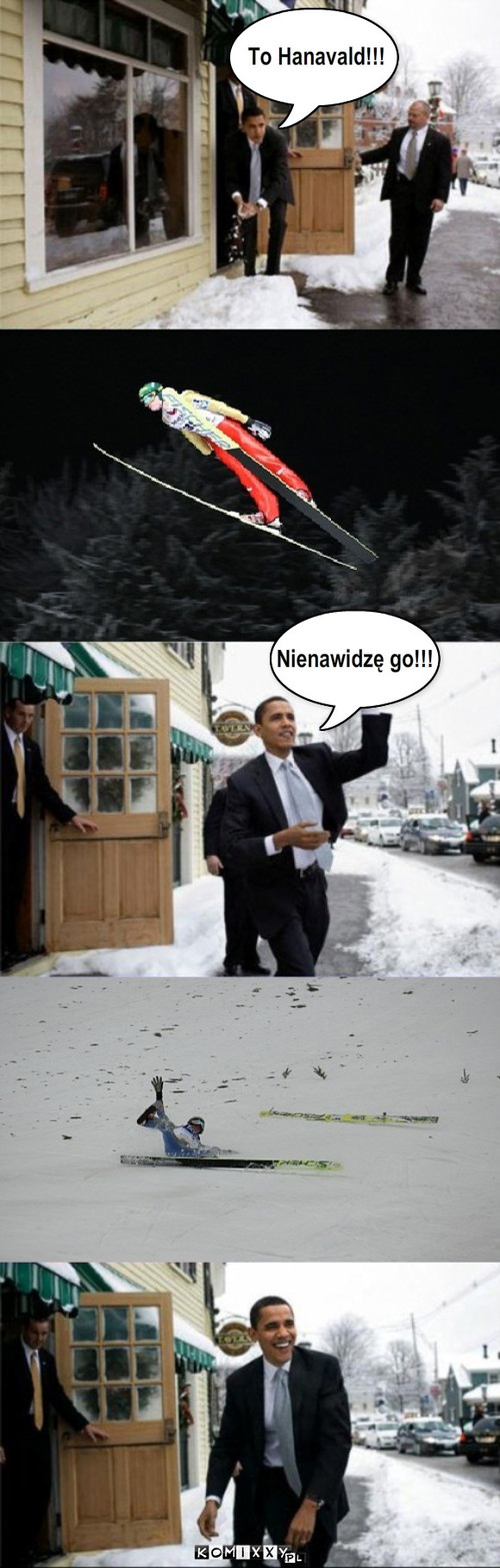 Obama headshot – To Hanavald!!! Nienawidzę go!!! 