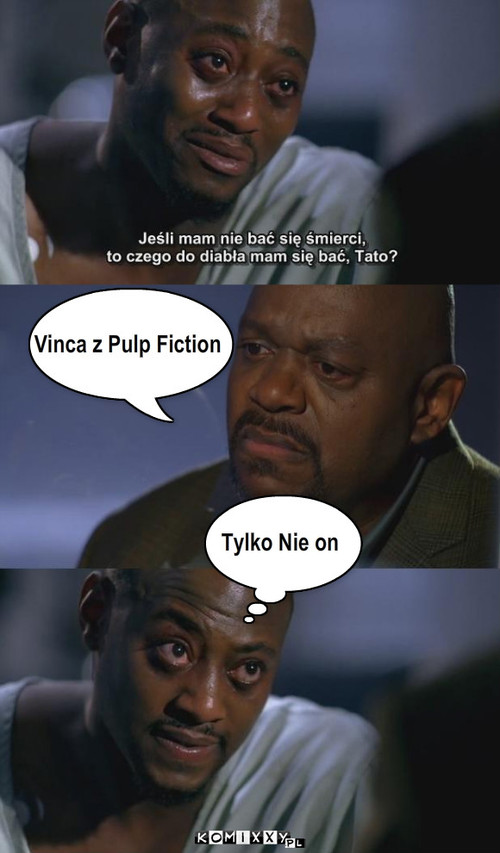 Śmierć – Vinca z Pulp Fiction Tylko Nie on 