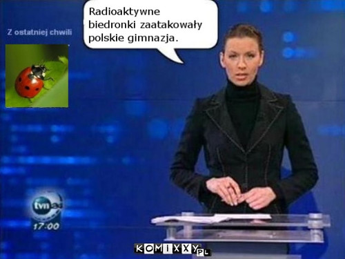 Atak radioaktywnych biedronek. –  