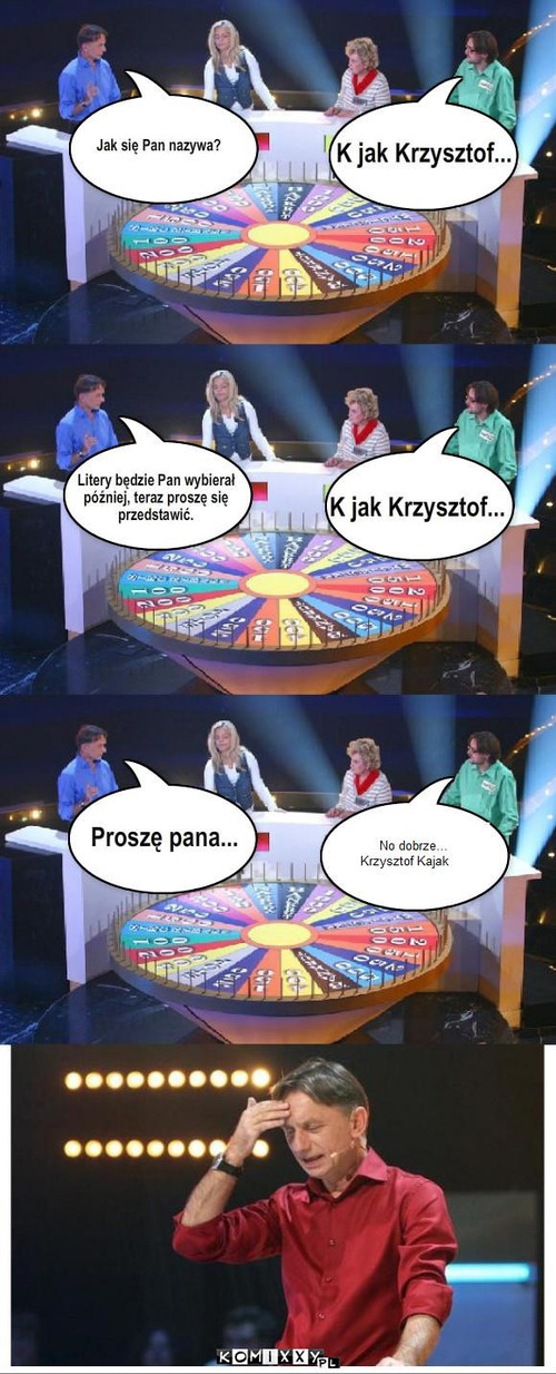 K jak Krzysztof –  