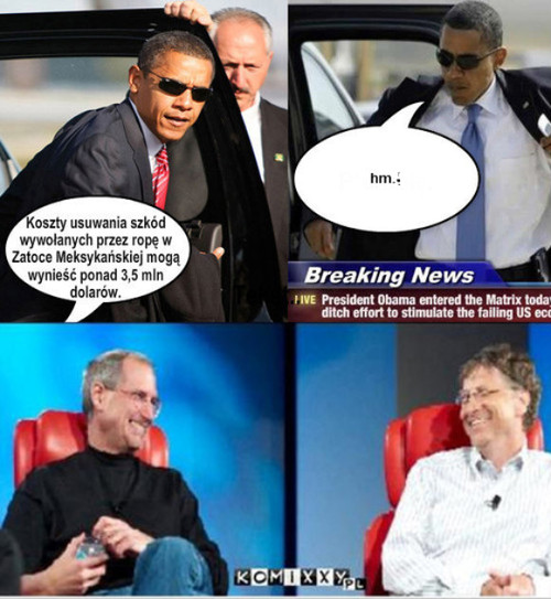 Obama and Bill –  