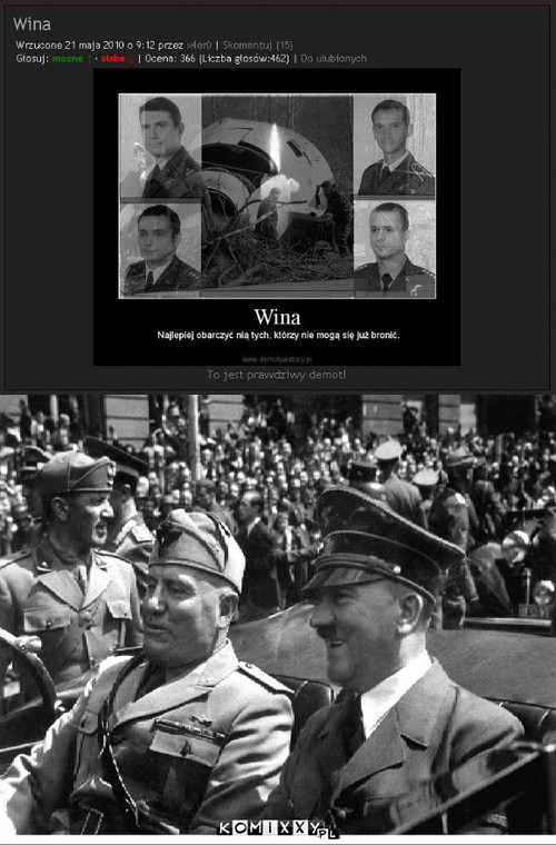 Demotywatory, Hitler i Mussolini –  