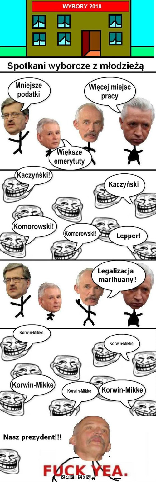 Spotkanie wyborcze – Kaczyński 