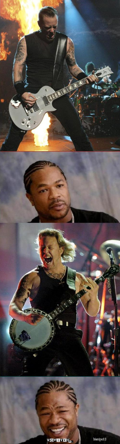 James Hetfield vs Xzibit  –  