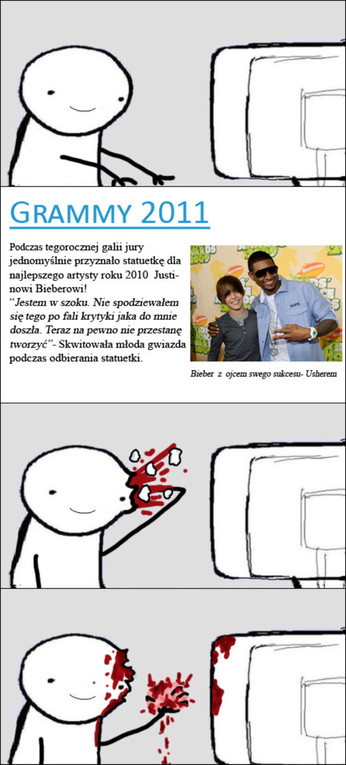 Grammy – Dobra. Teraz pora 
na jakieś newsy! 