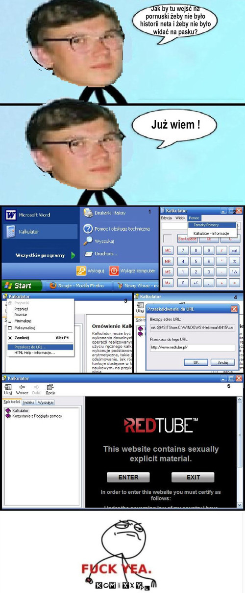 Kalkulator – Jak by tu wejść na
pornuski żeby nie było
historii neta i żeby nie było 
widać na pasku? Już wiem ! 