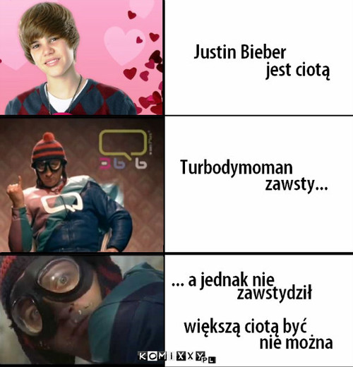 Turbodymomen vs Bieber –  