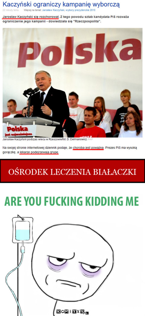 Poważna choroba –  