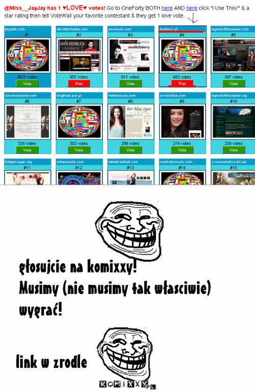 Vote For Komixxy! –  