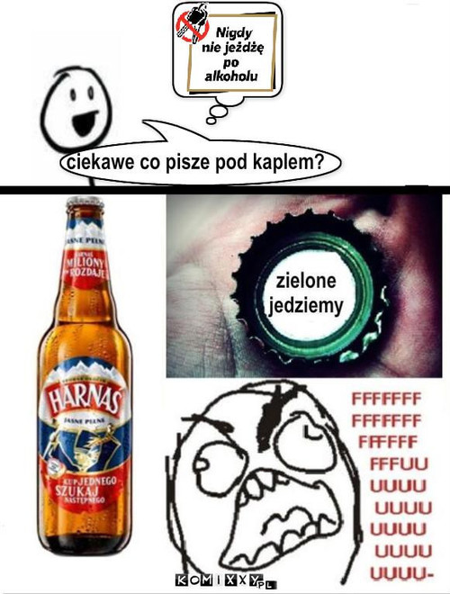 nigdy nie jeżdżę po alkoholu –  