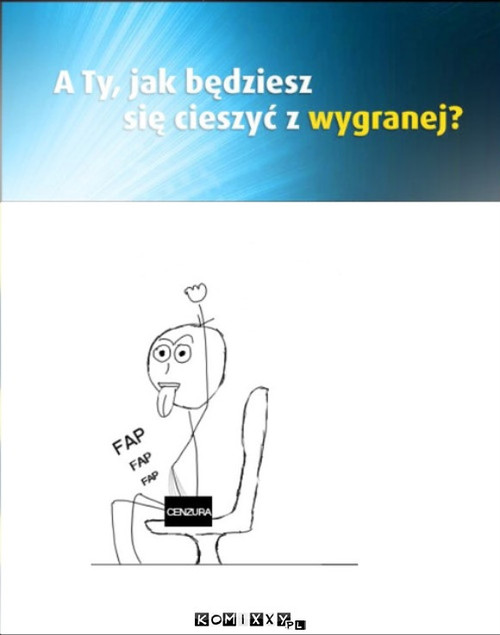 Radość z wygranej –  