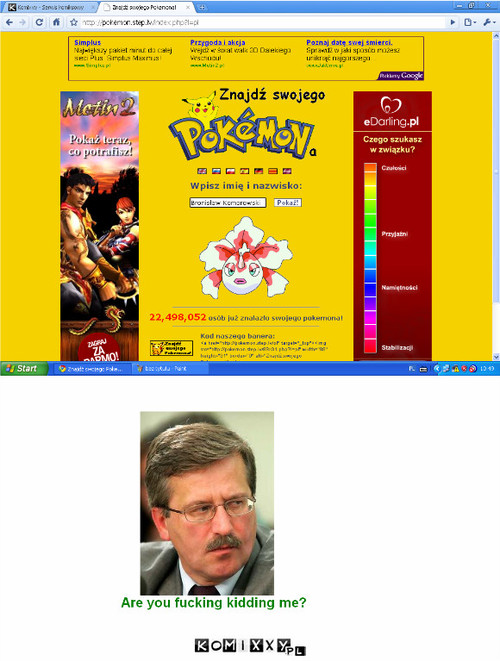 Pokemon Komorowski –  