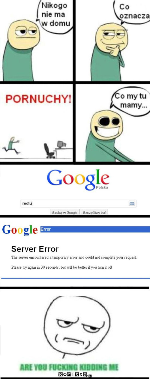 Google Error –  