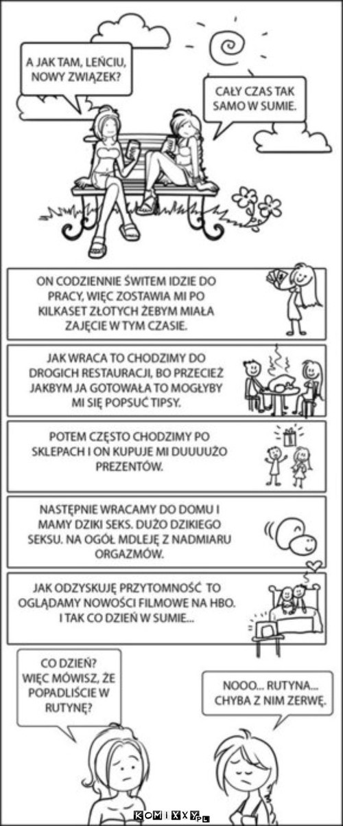 Rutyna w związku –  