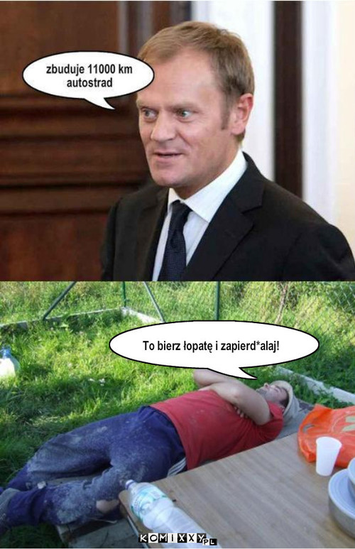 Tusk i robotnik –  