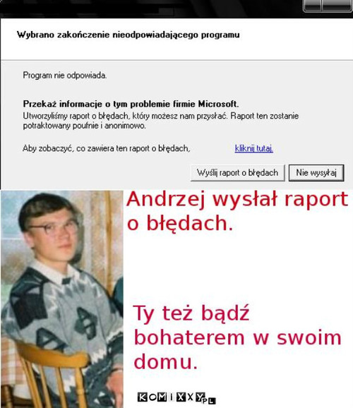 Raport o błędach –  