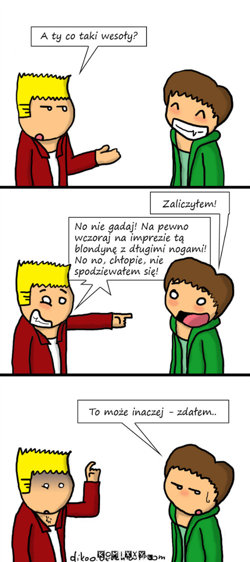 Zaliczył –  