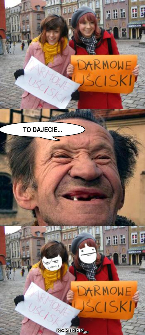 uściski dla każdego? – TO DAJECIE... 